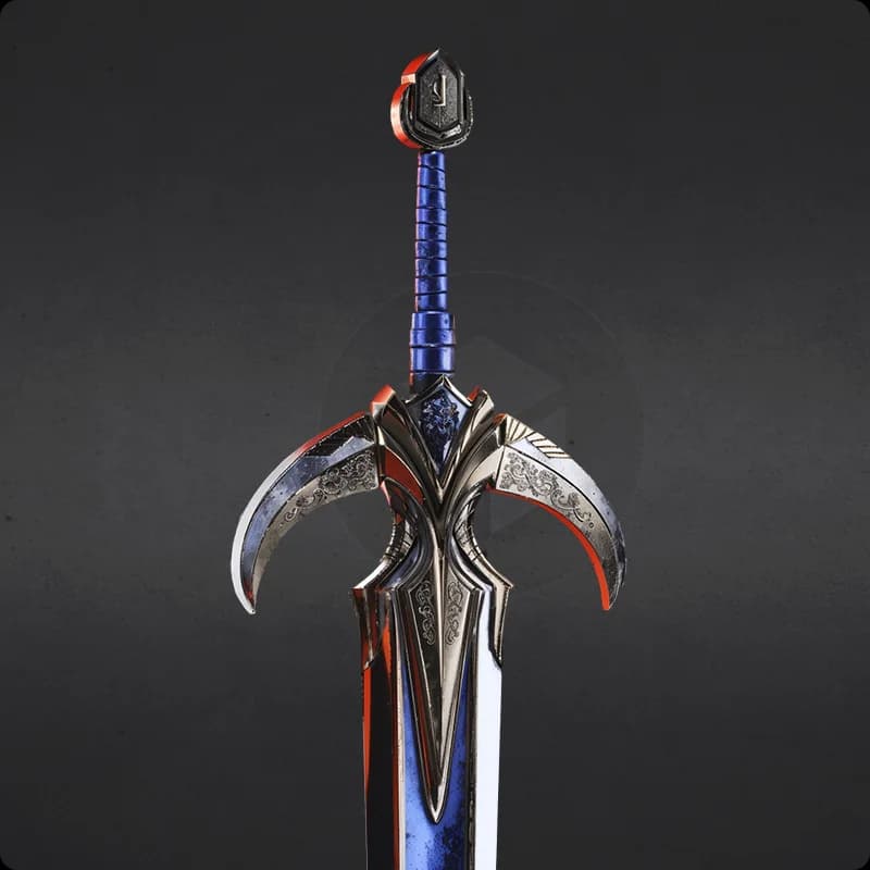 Marshal's Longsword (Skyrim mod) 3D model 2