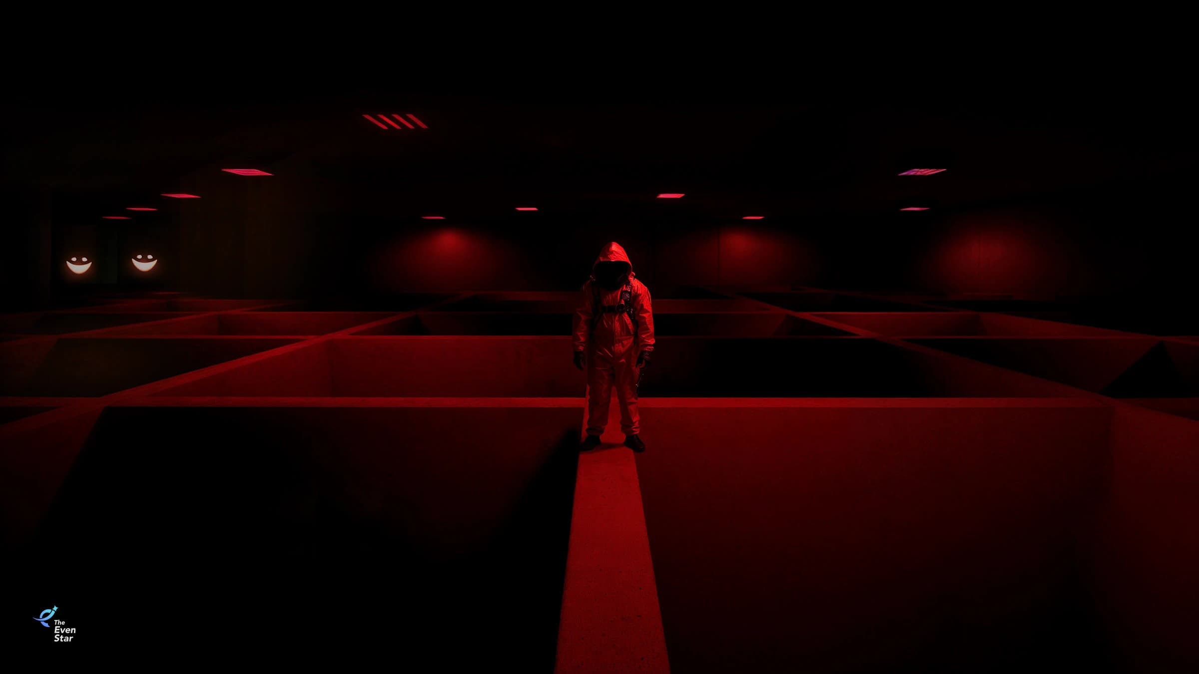 red suit