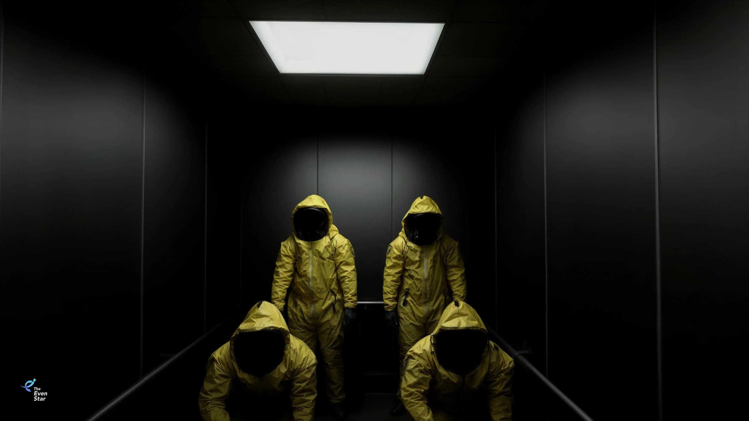 suits in elevator