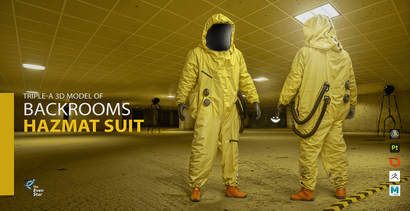triple_a_3d_model_of_backrooms_hazmat_suit